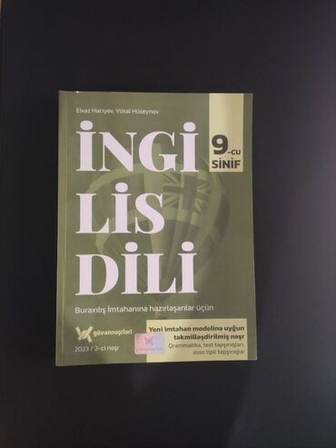 kitab ingilis: 9-cu sinif Elxaz Hacıyev, Vüsal Hüseynov . İngilis Dili . Demək olarki