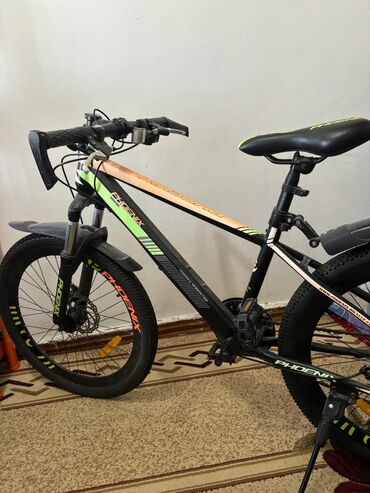 детские велосипеды цена: Куплен в "Сулпак" за 13000сомов, пару раз покатались, состояние нового