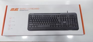 Klaviaturalar: Wired Keyboard KM1040 black