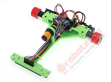 robot konstruktorları: GinBot 2WD Xətt İzləyən Robot Dəsti (Enkoderli) Robot yarışmalarında — 1