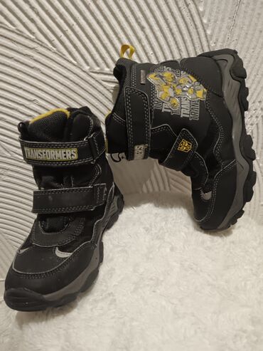 Čizme: Dečje zimske čizme Transformers (Bumblebee motiv) - Boja: crna sa — 7