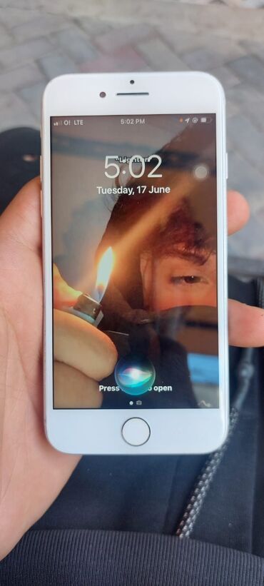 копия айфона: IPhone 7, Б/у, 128 ГБ, Desert Titanium, Наушники, Чехол, Кабель, 100 %