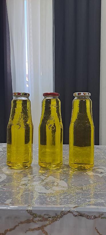 cen su: Məhsul: Bitki yağı (plastik və şüşə butulkada) Təsvir: - Şəffaf — 2