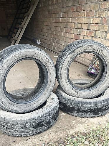 Шины и диски: Комплект зимних шин R14, 4 шт. - Модели: Falken Espia EPZ и Goodyear — 2