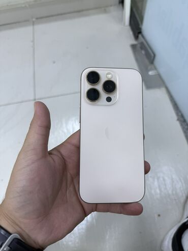 apple 17 pro qiymeti: IPhone 16 Pro, 128 GB, Desert Titanium
