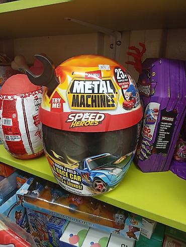 Игровой набор ZURU Metal Machines Speed Heroes — шлем‑капсула с