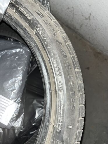 Шины: Шины 225 / 45 / R 18, Лето, Б/у, Комплект, Легковые, США, Pirelli