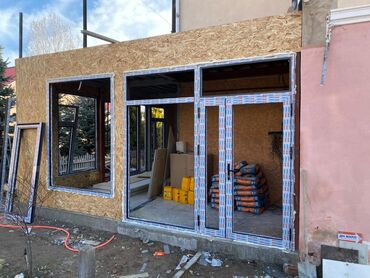 Алюминиевые окна на заказ: Алюминиевое окно на заказ, Тип окна: Витражные, Бесплатная установка, Без рассрочки — 19