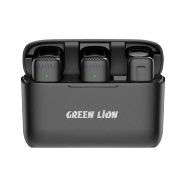 видеопроектор для дома: Двойной беспроводной петличный микрофон Green Lion – это