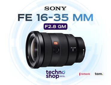 Аксессуары для фото и видео: Sony FE 16-35 mm f/2.8 GM Hal-hazırda stockda var ✅ Hörmətli