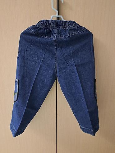 Uşaq dünyası: Uşaq cinsi şalvar – HONGFUSHI - Material: klassik mavi denim - Model — 2
