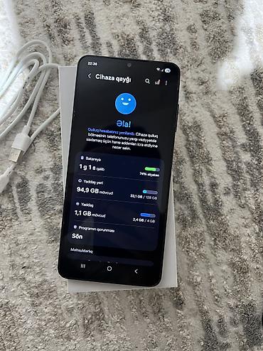 Samsung: Samsung Galaxy A06, 128 GB, rəng - Qara, Barmaq izi, Face ID -da lalafo.az — 4 Samsung: Samsung Galaxy A06, 128 GB, rəng - Qara, Barmaq izi, Face ID — 4