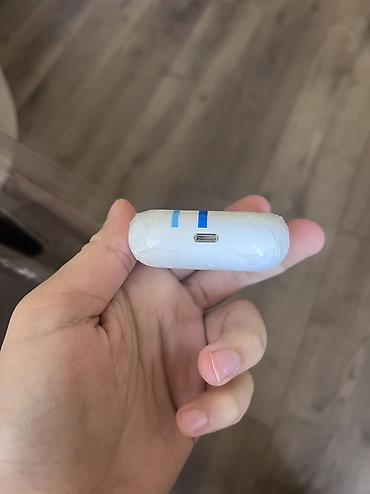 airpods pro 1: Yeni Simsiz (Bluetooth) Qulaqcıqlar, Apple, rəng - Ağ — 3