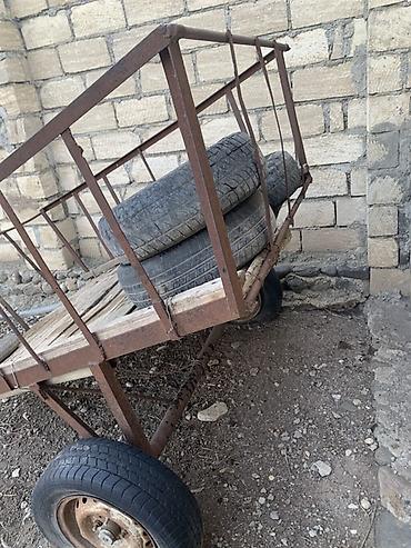 arqon qaynaq isləri: Məhsul: İkioxlu əl/heyvan qoşqu arabası Təsvir: - Möhkəm metal — 1