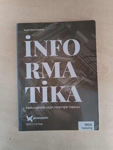 Kitablar, jurnallar, CD, DVD: Informatika guvennesriyati tezedir