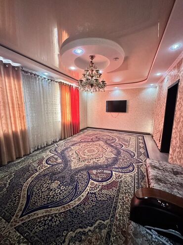 дом район кызыл аскер: 140 м², 3 комнаты, Теплый пол, Бронированные двери, Забор, огорожен