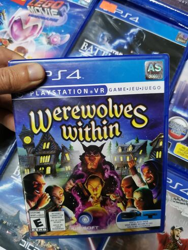 oyun diskleri: Ps4 werewolves within VR 📀Playstation 4 və playstation 5 📀Satışda ən