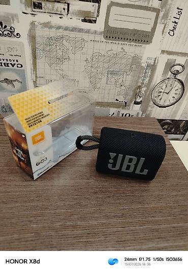 dinamikleri: JBL GO 3 portativ Bluetooth kolon - Brend/model: JBL GO 3 - Rəng — 1