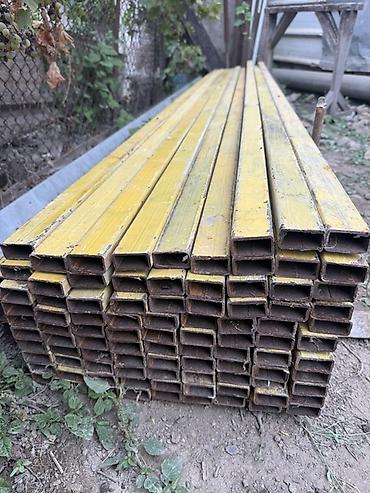 profil 40×40: Metall profil. 20 /40. Qalınlıq 2.5 mm uzunluq 3 metrə. 1 metrəsi 2.50 — 3