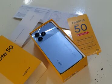 telefon redmi not 9: Realme Note 50, 64 GB, rəng - Mavi, Zəmanət, Düyməli, Sensor