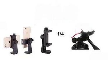 Ostali aksesoari za mobilne telefone: DRŽAČ HOLDER ZA TELEFON ZA TRIPOD BESPLATNA DOSTAVA | Navoj 1/4\ — 7