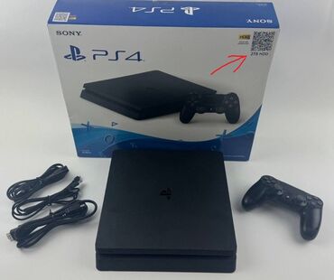 PS4 (Sony Playstation 4): PlayStation 4 slim 2tb Proshivkali 50+ oyun yazilib. Nomrede whatsapp