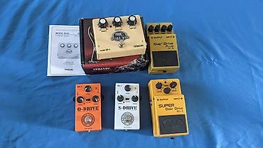 Гитары: Гитарные педали Distortion overdrive эффектов 1) Yerasov BB-1 - — 1