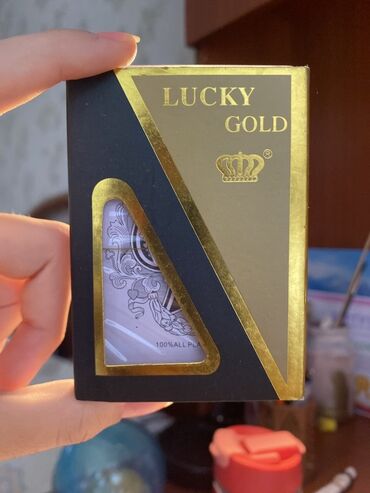 Çadırlar: Lucky Gold oyun kartları dəsti 5 azn rahatdan alinib - Brend: Lucky