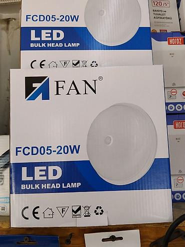 лед лампочки для дома: LED светильник FAN FCD05-20W (Bulkhead Lamp) - Мощность: 20 Вт - Тип — 1