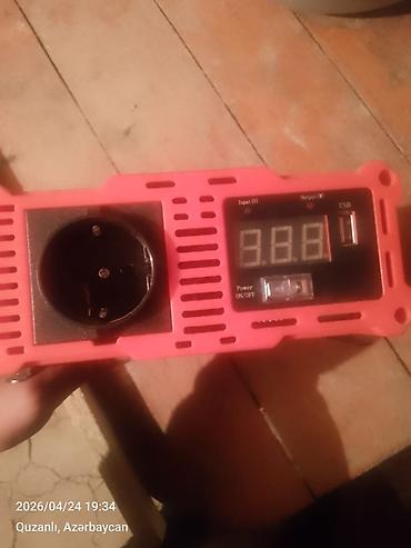 12 v 220 v dönüştürücü: AIRLINE API-1500-08 güc çeviricisi (inverter) - Güc: 1500 W - Giriş — 2