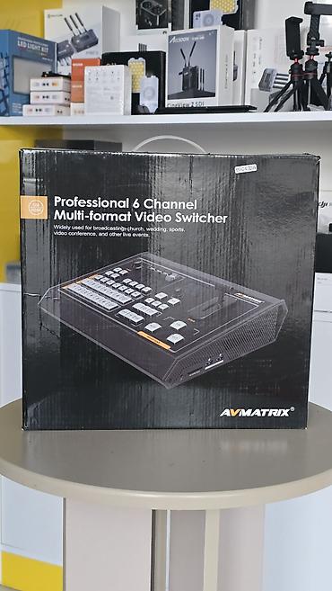 12v 220v donusturucu: AVMATRIX Professional 6 Channel Multi-format Video Switcher + — 3