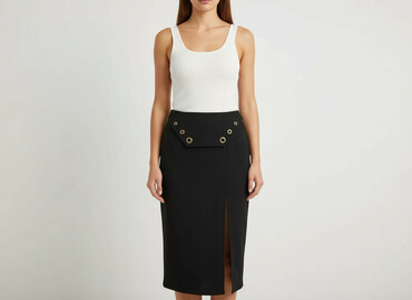 spódnice midi zara: ZACK, Спідниця жіноча, розмір L