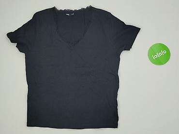 ażurowo: Sinsay, T-shirt damski, rozmiar L — 2