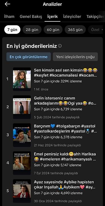 ofis menecer: Hesab tecili satılır. TikTok hesabı satılır – dizi editləri və viral — 2