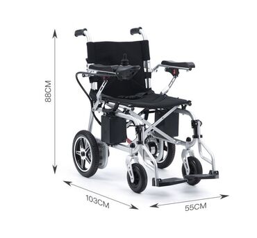 Инвалидные коляски: Инвалидная коляска с электроприводом Бишкек 24/7 новые инвалидные