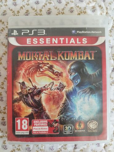 диски аниме: Mk essentials диск в хорошем состоянии без буклета на ps3