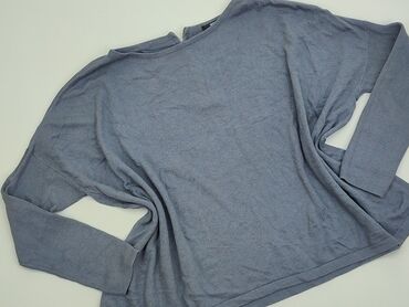 Bluza 2XL (EU 44), stan - Idealny, wzór - Jednolity kolor, kolor - Niebieski