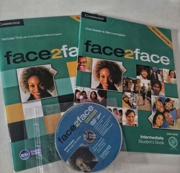 İdman və hobbi: Face2face Intermediate B1+level Student's book+Workbook+DVD 6azn Kitab