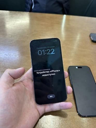 Apple iPhone: IPhone 13 Pro, Б/у, 256 ГБ, Голубой, Чехол, 85 % — 5