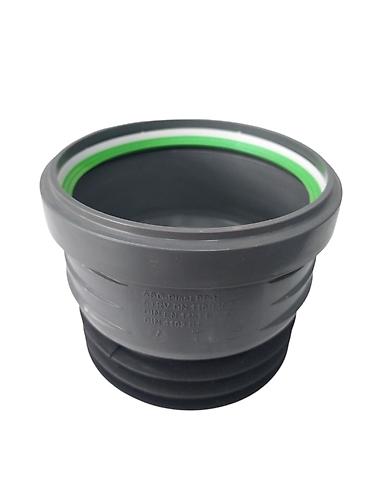 Kanalizasiya borusu, Qofralı, Plastik, 110 mm, Yeni