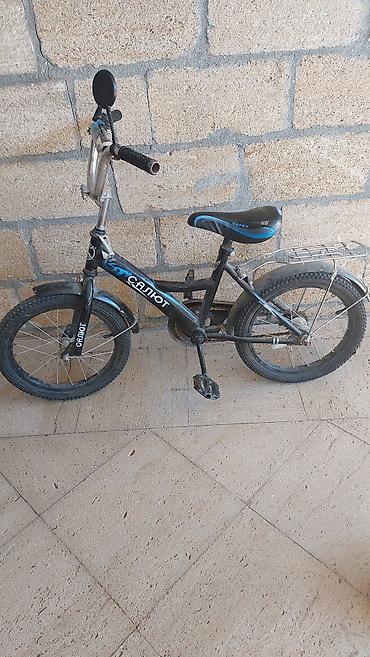 velosipedlə: Uşaq velosipedi – “Салют” markalı, 16 düym təkərlər. Xüsusiyyətlər: - — 1