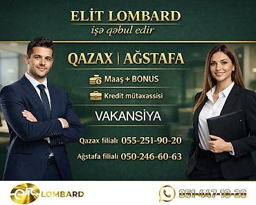 gunluk iş elanları bakı: 💼 Qazax və Ağstafada iş imkanı! Elit Lombard komandası genişlənir! 💰 — 1