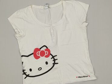 python t shirty: H&M, T-shirt damski, rozmiar M