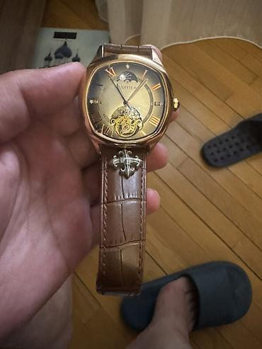 Наручные часы: Б/у, Наручные часы, Cartier, цвет - Золотой — 3