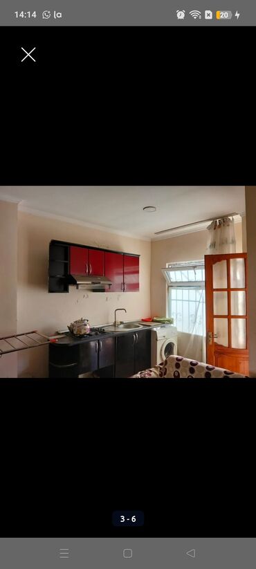 Uzunmüddətli kirayə evlər: 80 kv. m, 2 otaqlı, Qaz, İşıq, Su — 5