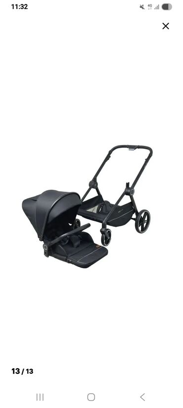 Коляски: Коляска, цвет - Черный — 1