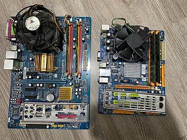 2 мат платы Gigabyte g31m-es2l и biostar g31-m7 te на обоих