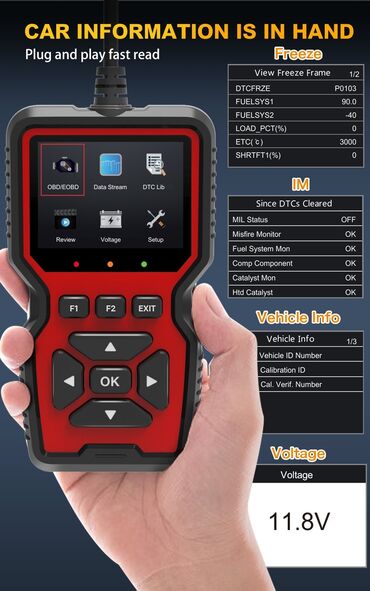 Alati za automobile: V519 OBD2 Auto Dijagnostika V519 skener je multifunkcionalni — 17
