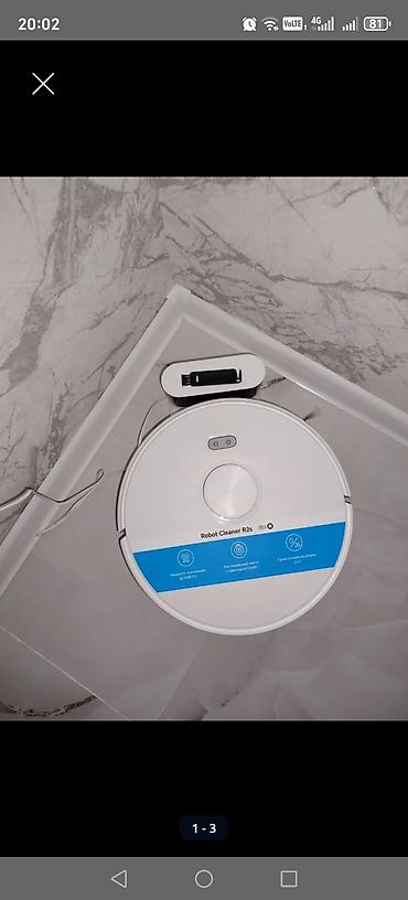 rog phone 6 pro: HONOR Choice Robot Cleaner R2s robot tozsoran - 2‑si‑1: quru süpürmə — 3