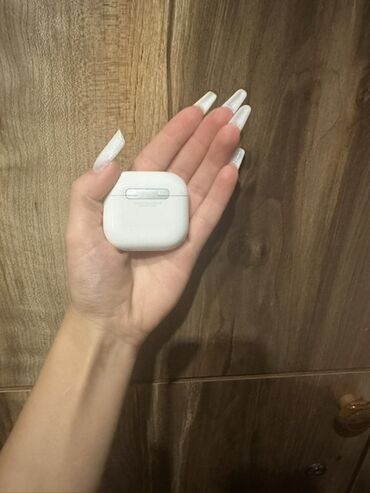Наушники: Беспроводные (Bluetooth) Наушники, Apple, цвет - Белый